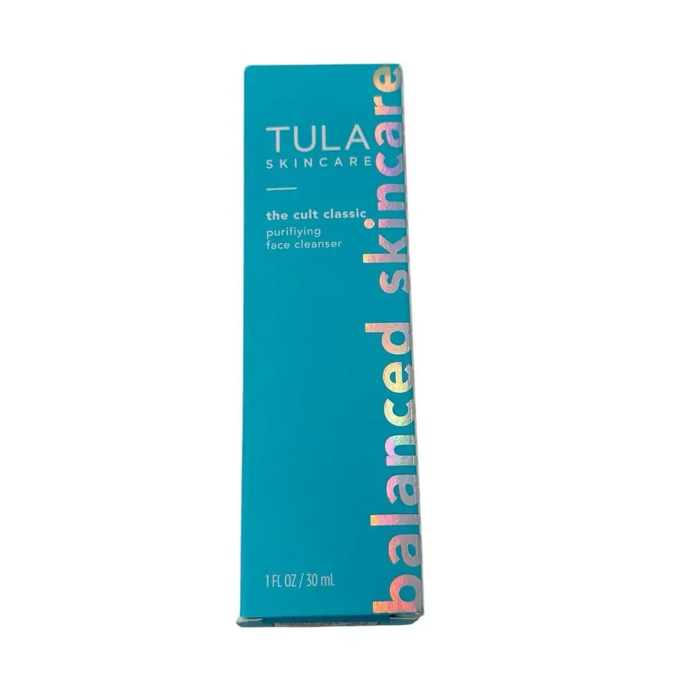 TULA Skincare The Cult Classic Purifying Face‎ Cleanser 1 Fl Oz New In Box